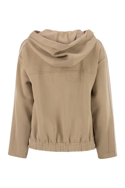 Max Mara Omelia Sweatshirt In Brown