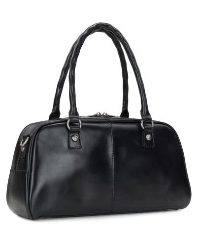 Patricia Nash Pomezia Crossbody Satchel Bag In Black