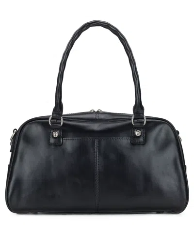 Patricia Nash Pomezia Crossbody Satchel Bag In Black