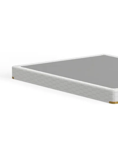 Shifman 6" Low Profile Box Spring, Queen In Gray