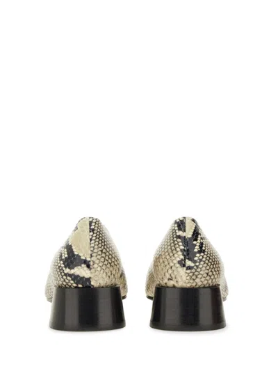 Roberto Festa Vina Python-print Block-heel Pumps In Multi