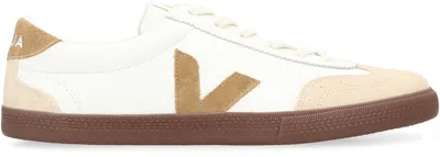 Veja Multicolour Organic Leather In Neutral