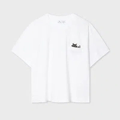 Ps By Paul Smith T-shirt Cat In White