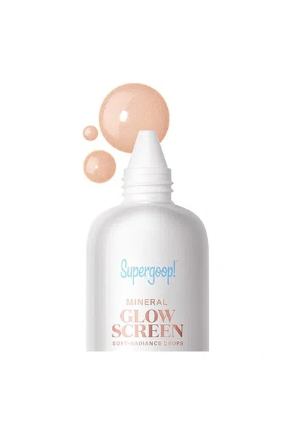Supergoop Mineral Glowscreen Soft-radiance Drops Spf 40 In Orange