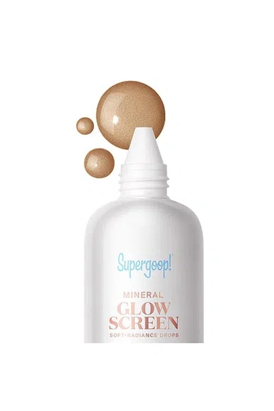 Supergoop Mineral Glowscreen Soft-radiance Drops Spf 40 In Gold