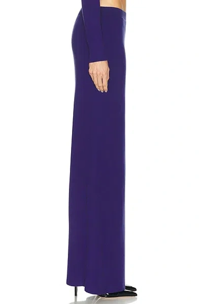 Tom Ford Cashmere Midi Skirt In Purple