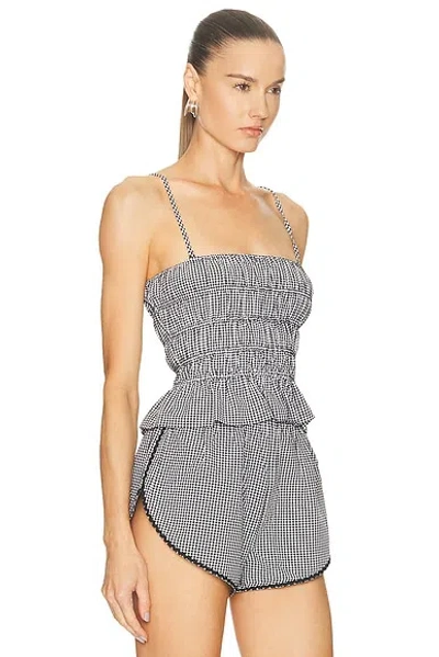 Solid & Striped The Delilah Top In Black