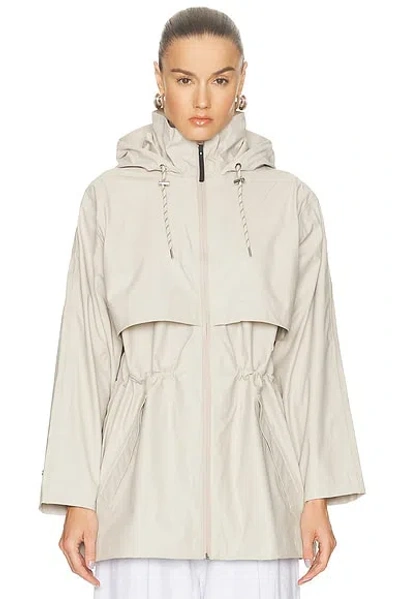 Varley Alyssa Rain Jacket In Neutral