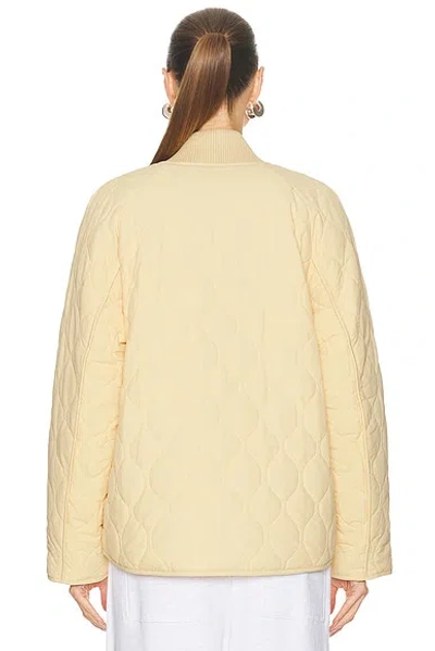 Varley Luca Quilted Jacket In Neutral