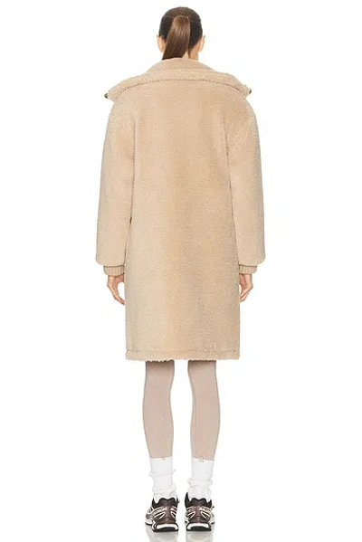 Varley Theia Reversible Coat In Brown