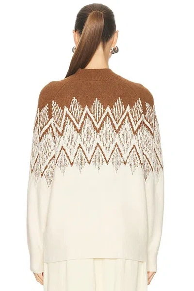 Varley Siren Fair Isle Knitted Sweater In Multi