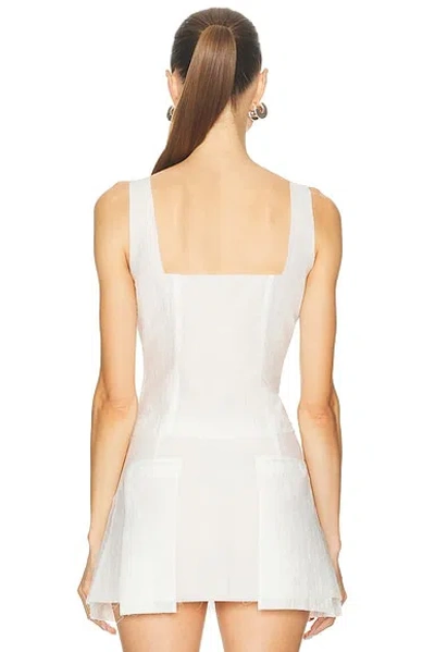 Ziah Corset Top In White