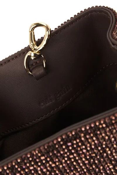 Cult Gaia Solene Mini Top Handle Bag In Brown