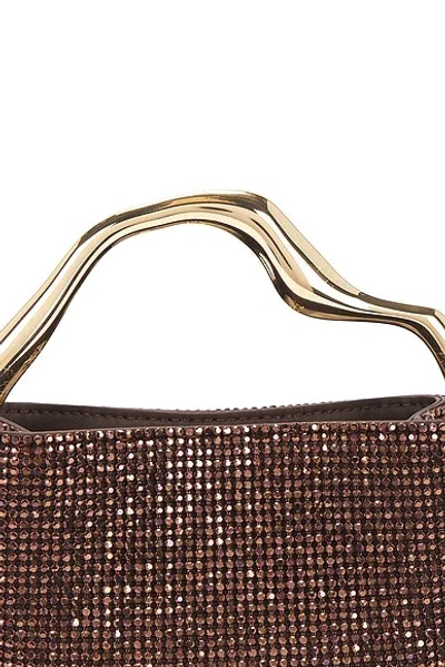 Cult Gaia Solene Mini Top Handle Bag In Brown