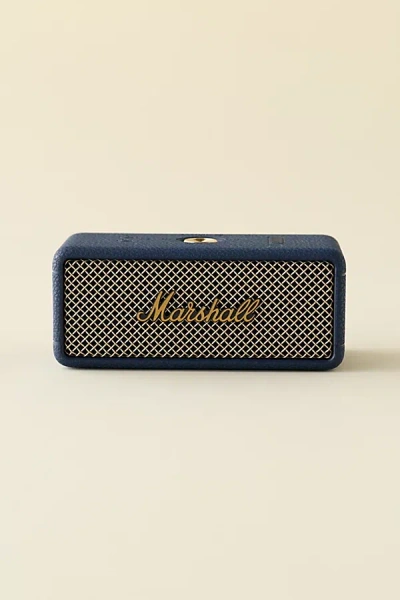 Marshall Emberton Iii Wireless Portable Speaker In Navy At Urban Outfitters In Blue