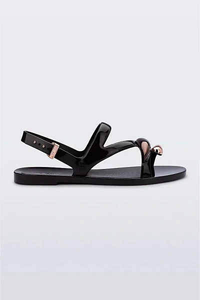 Melissa Iris Slingback Sandal In Black