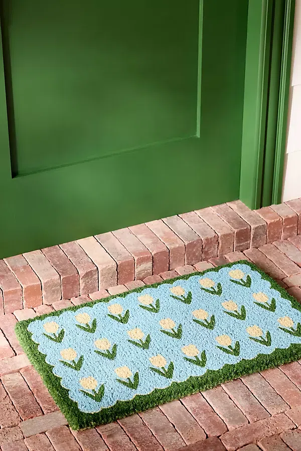 Tulips Coir Doormat
