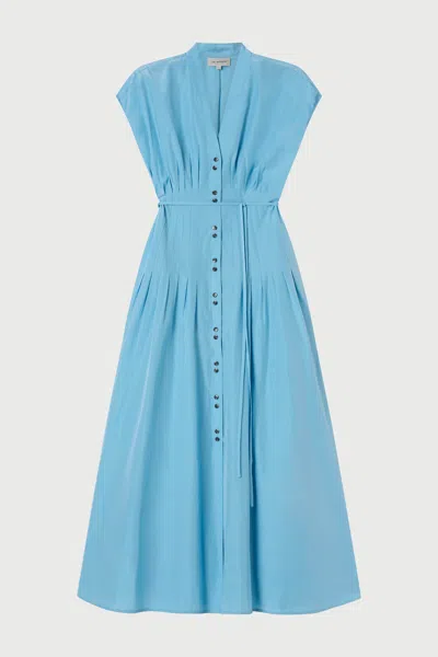 Lee Mathews Clara Dress In Blue