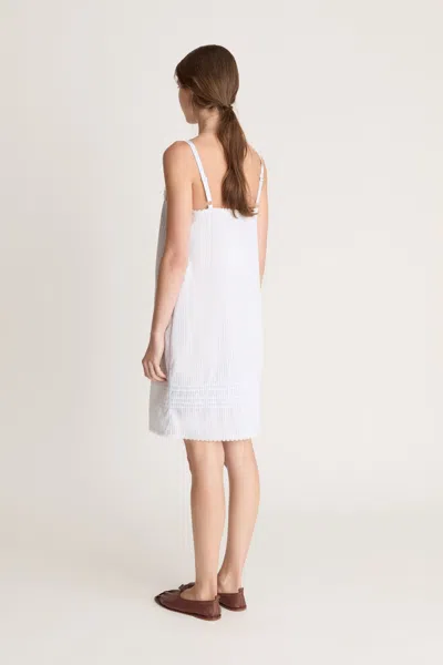 Lee Mathews Dolly Slip In White