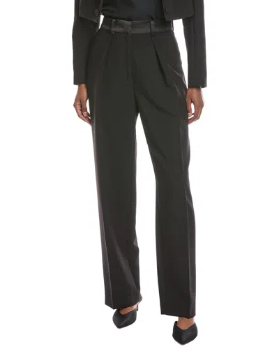 Bardot Fia Satin Trouser In Black