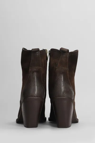 Metisse Texan Ankle Boots In Brown