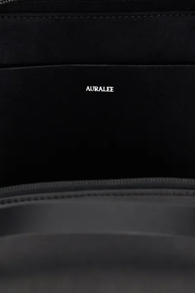 Auralee Small Travel Case Handbag In Black