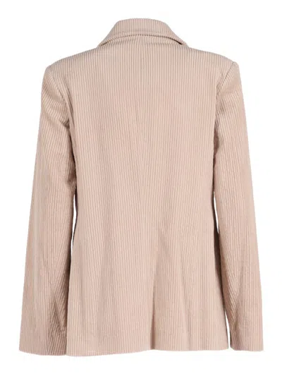 Antonelli Single-breasted Long-sleeved Suit Jacket In Neutral