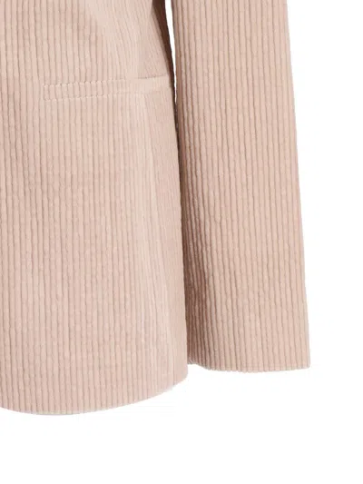 Antonelli Single-breasted Long-sleeved Suit Jacket In Neutral