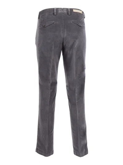 Briglia 1949 Corduroy Trousers In Gray