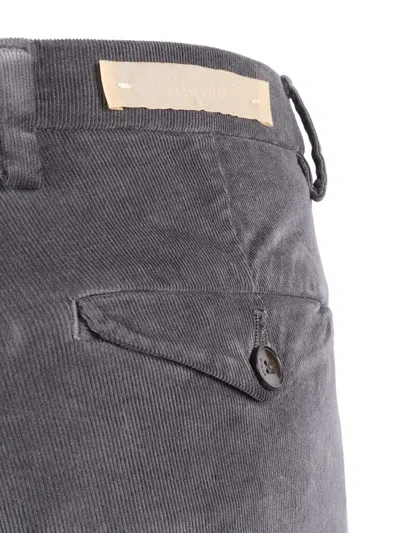 Briglia 1949 Corduroy Trousers In Gray