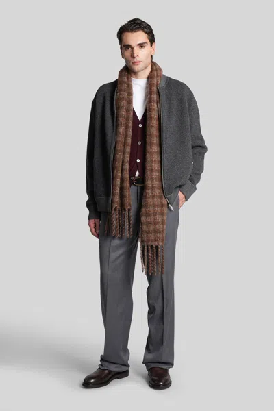 Tagliatore P-nat04 Pants In Grey Polyester In Gray