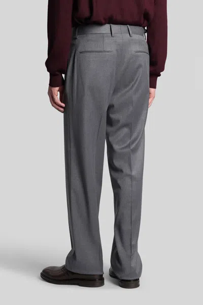 Tagliatore P-nat04 Pants In Grey Polyester In Gray