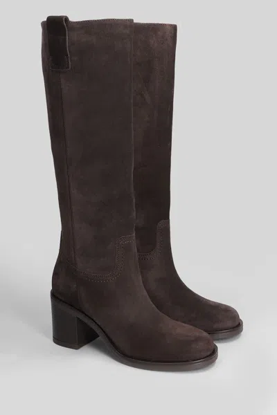 Carmens Mia Boot High Heels Boots In Brown