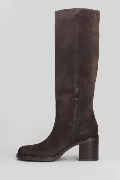 Carmens Mia Boot High Heels Boots In Brown