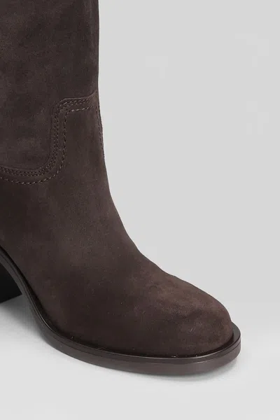 Carmens Mia Boot High Heels Boots In Brown