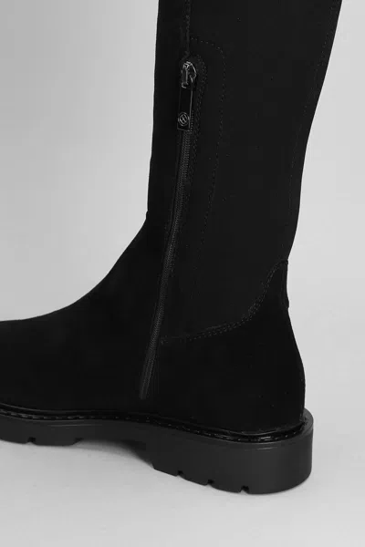 Carmens Brit Stretch Low Heels Boots In Multi