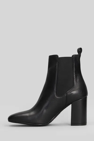 Carmens Emma Beat High Heels Ankle Boots In Black