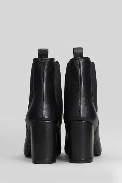 Carmens Emma Beat High Heels Ankle Boots In Black