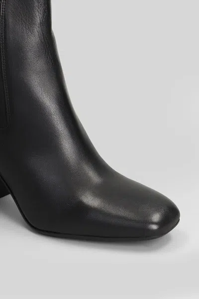 Carmens Emma Beat High Heels Ankle Boots In Black