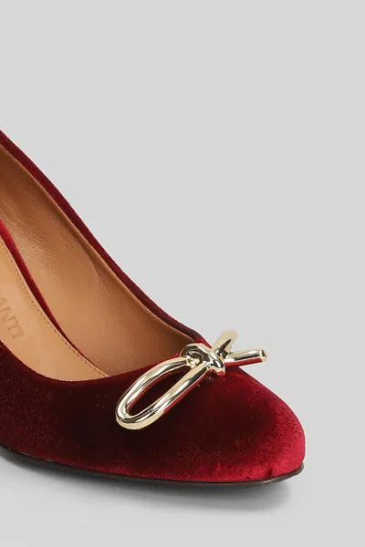 Isabel Ferranti Buckle-detail Pumps In Red