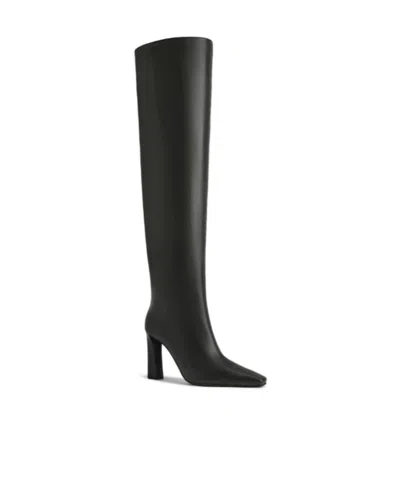Giuseppe Zanotti Janiee Plus Over-the-knee Boots In Animal Print