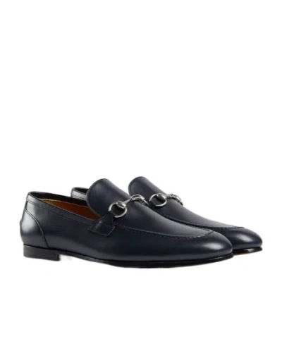 Gucci Jordaan Slip-on Loafers In Blue
