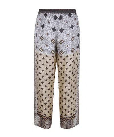 Pierre-louis Mascia Printed Casual Pants In Multi