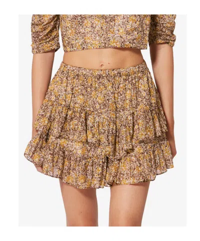 Isabel Marant Étoile Marant Etoile Chic Mini Shorts For Women - Ss26 Collection In Brown