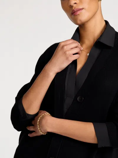 Brochu Walker The Callie Layered Looker Cardigan In Black