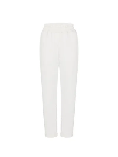 Brochu Walker The Scottie Terry Pant In White