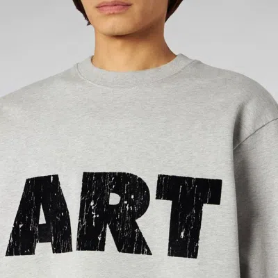 1989 Studio Crew Neck Art Sweatshirt With Flocked Print