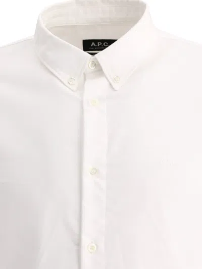 Apc A.p.c. "greg" Cotton Shirt