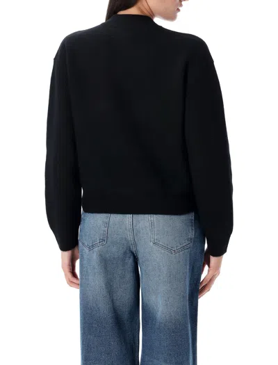 Apc A.p.c. Esther Knit Crew Neck In Black