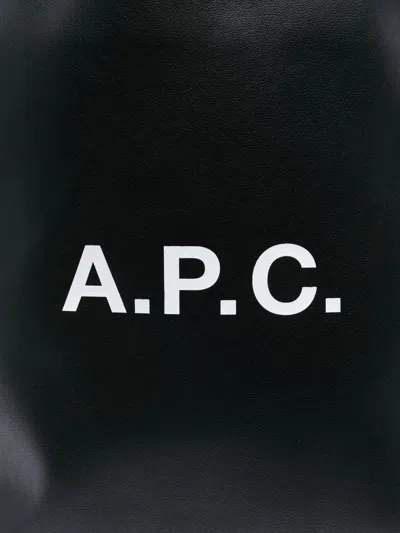 Apc A.p.c. Ninon Small Tote Bag In Black